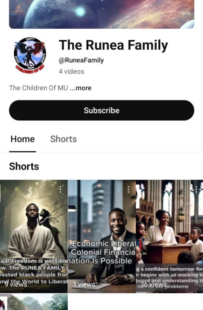 Runea Family Youtube